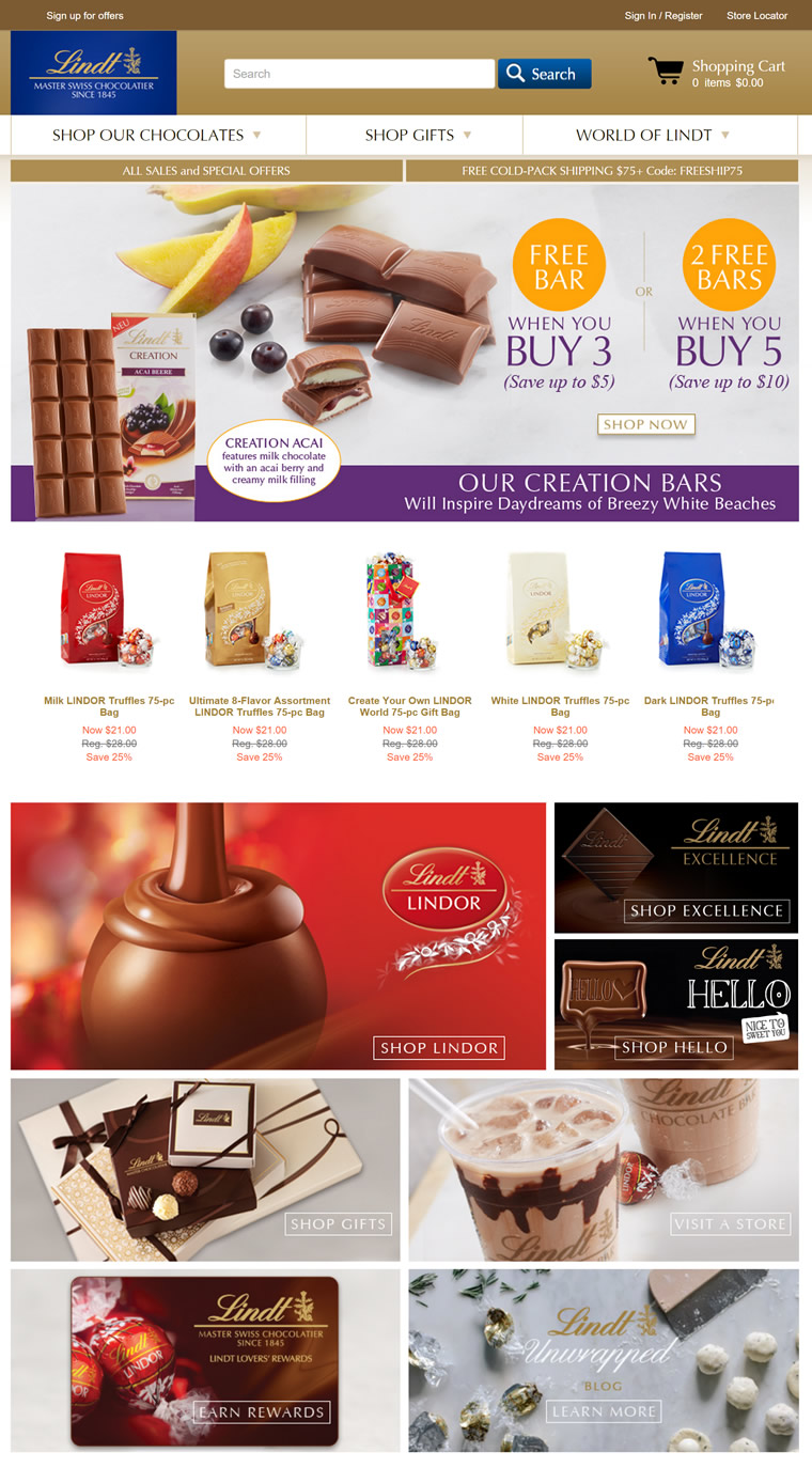 Lindt Chocolate