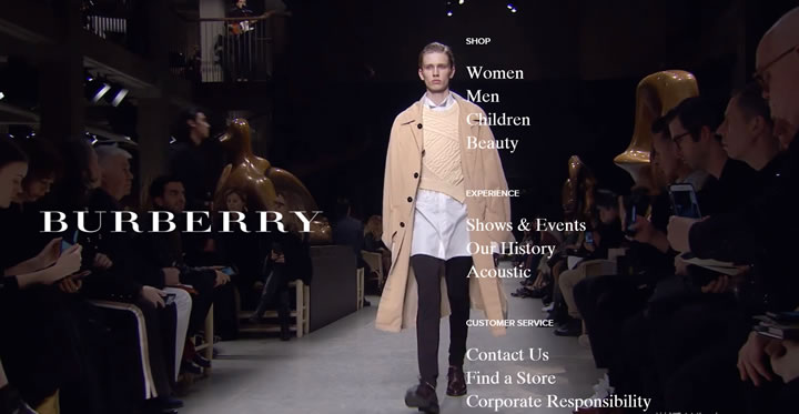 Burberry英国官网：英国标志性奢侈品牌