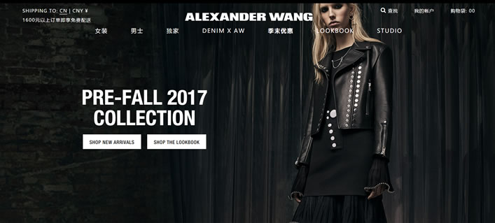 亚历山大·王官网：Alexander Wang