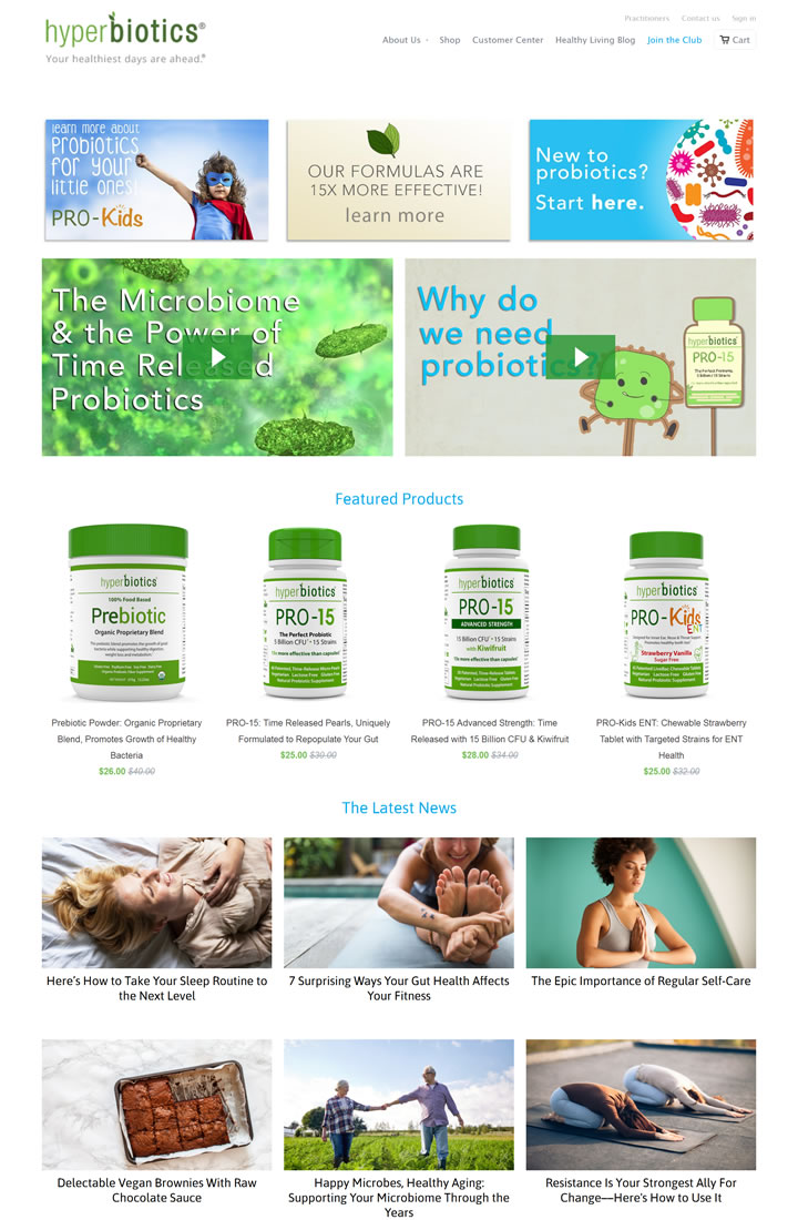 世界上最有效的益生菌补充剂：Hyperbiotics