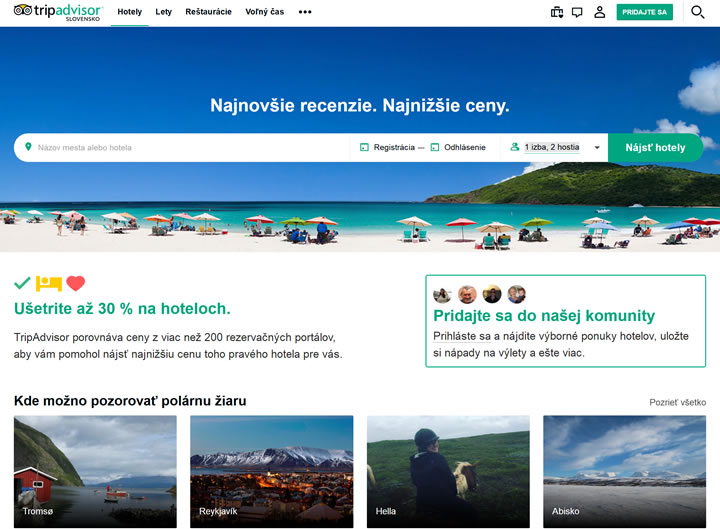 TripAdvisor斯洛伐克：阅读评论、比较价格和酒店预订