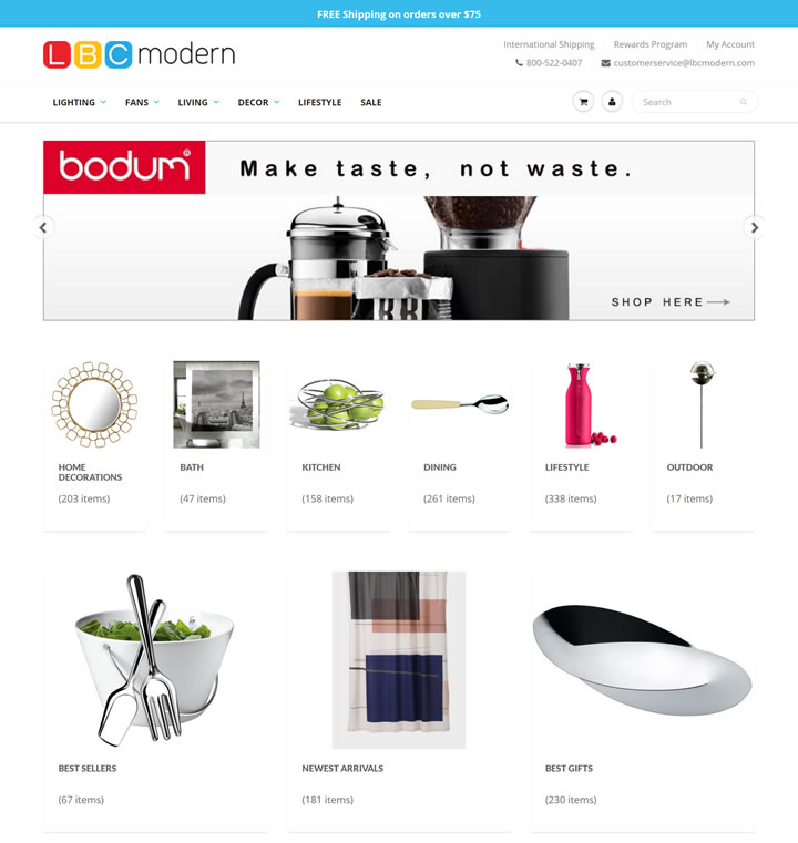 现代家居用品及礼品：LBC Modern