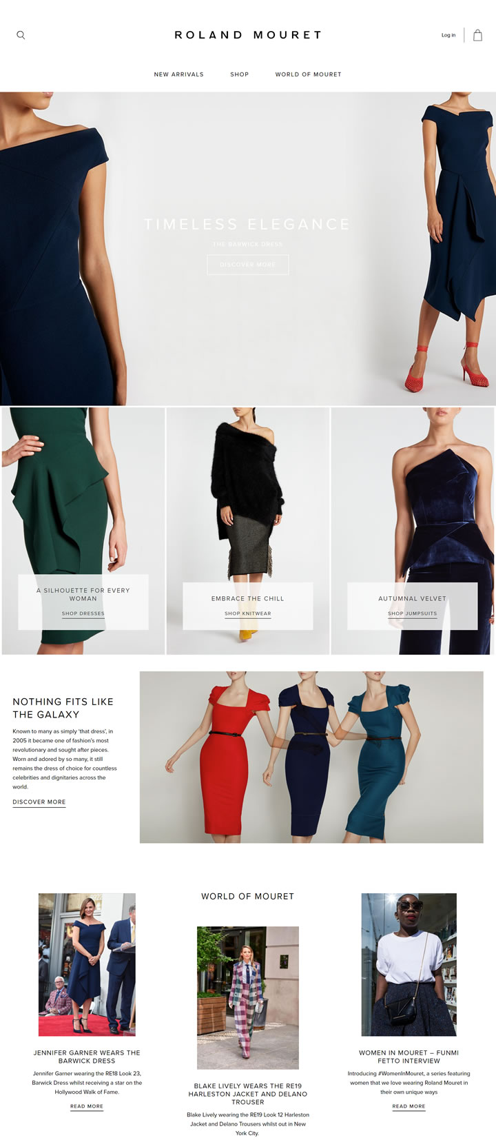 罗兰·穆雷官网：Roland Mouret