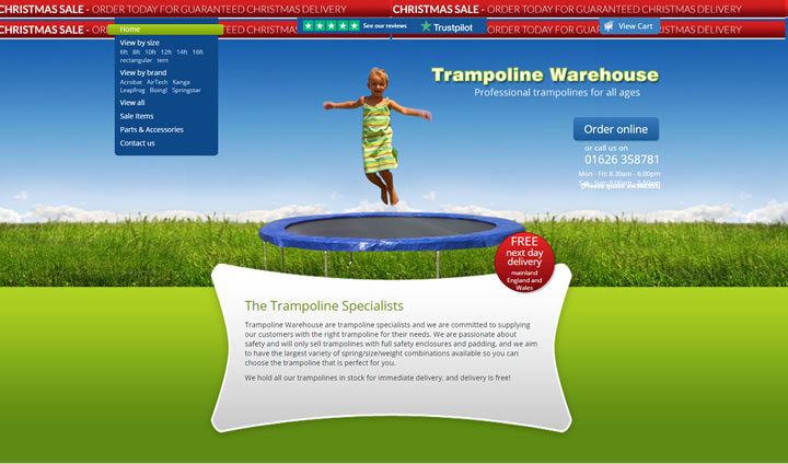 蹦床仓库：Trampoline Warehouse