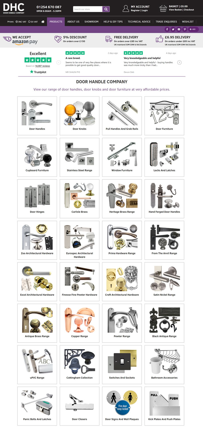 英国门把手公司：Door Handle Company