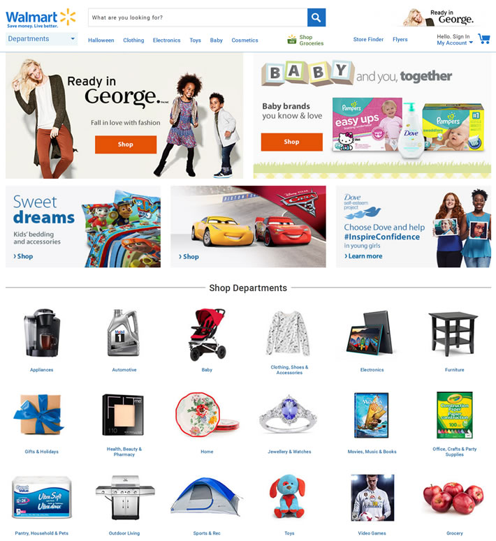 Walmart Canada Online Supermarket: Walmart.ca