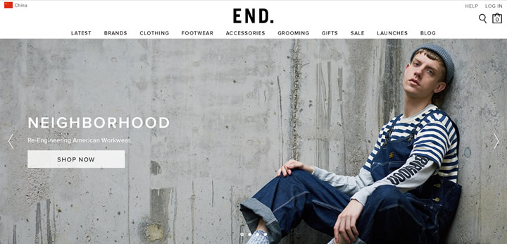 Globally Sourced Menswear: END.