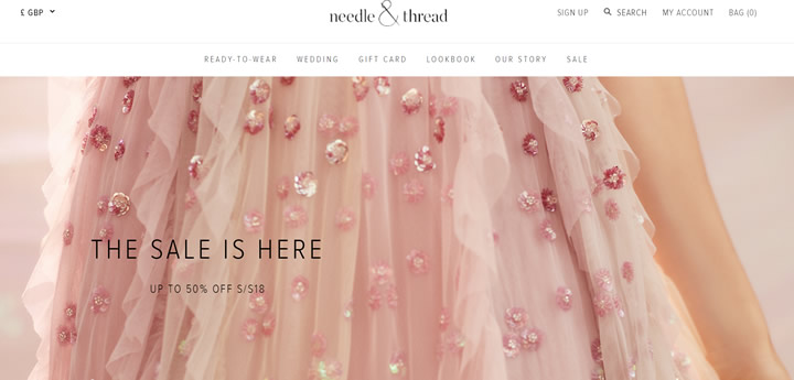 Needle & Thread Official Site: British Fairy Brand