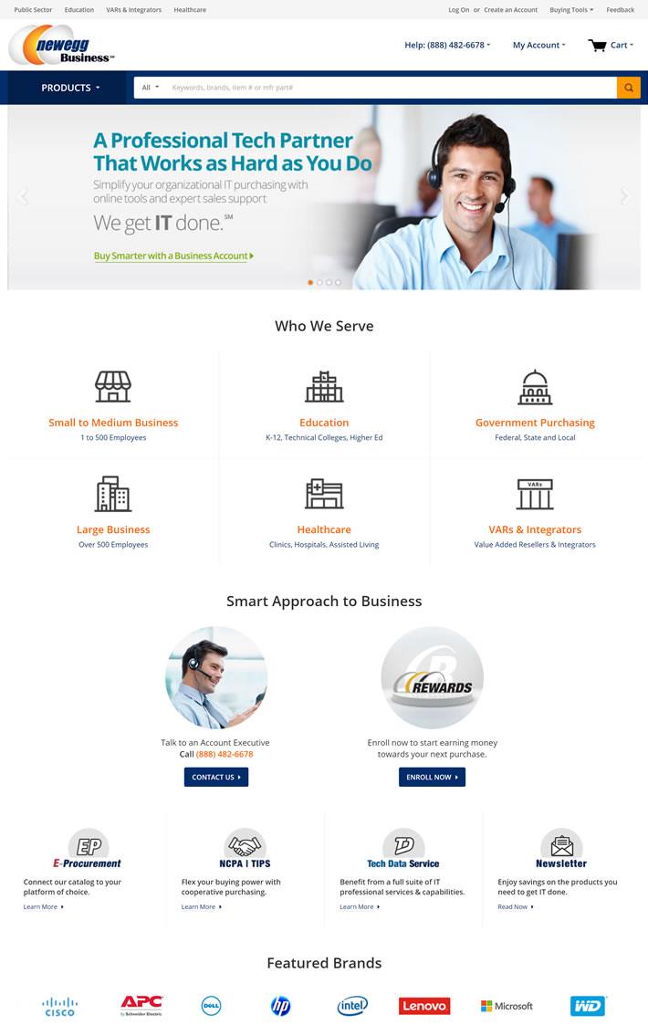 America’s Leading B2B E-Commerce Company: Newegg Business