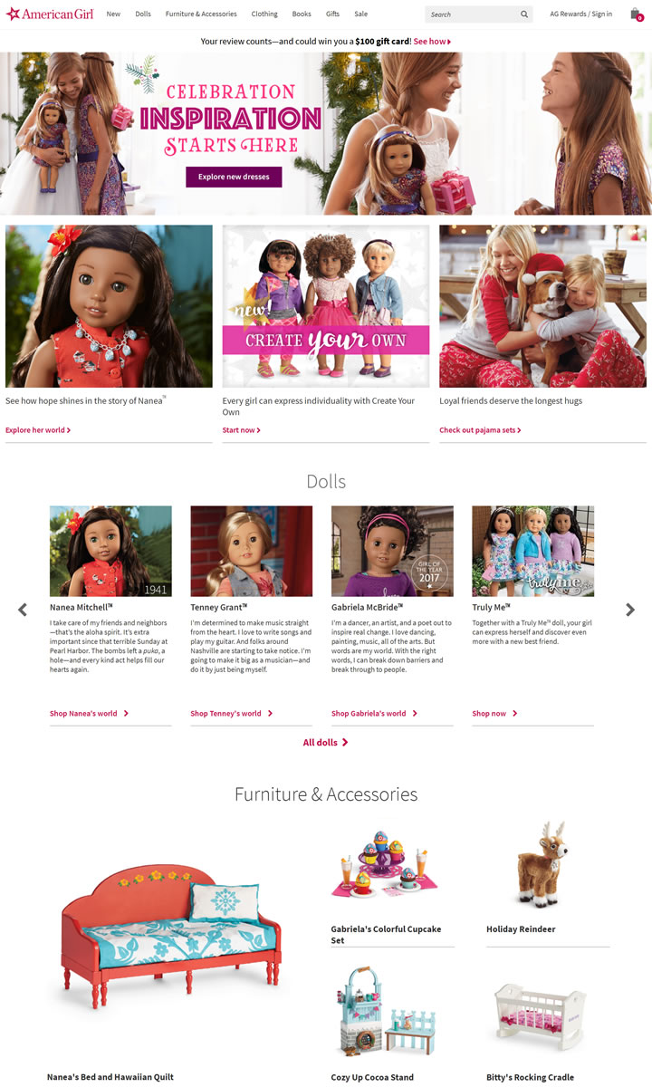 Shop American Girl Dolls: American Girl