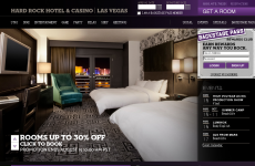 ��˹ά��˹Ӳʯ�Ƶ�ĳ���Hard Rock Hotel & Casino Las Vegas��