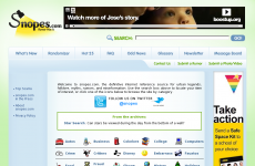 Snopes�Ҵ�ҥ��
