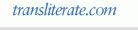 Transliterate