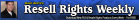 Resell Rights Weekly