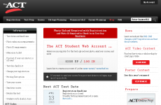 The ACT Student