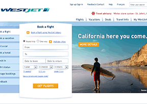 ���ݺ��գ�WestJet��