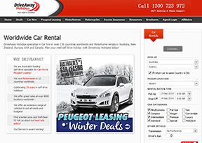 ˽�ˡ��ݡ���DriveAway Holidays